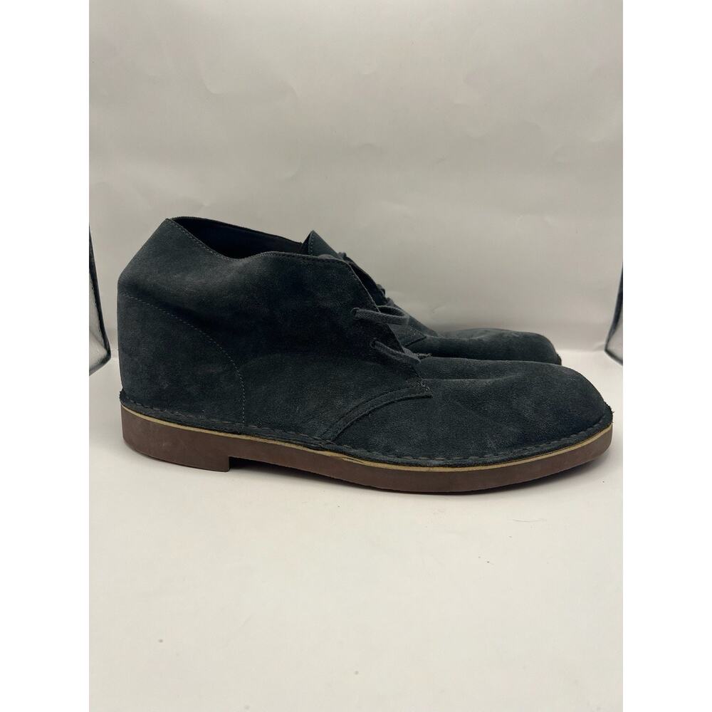 Clarks Bushacre 2 Chukka Gray Suede Boots Men Size 13